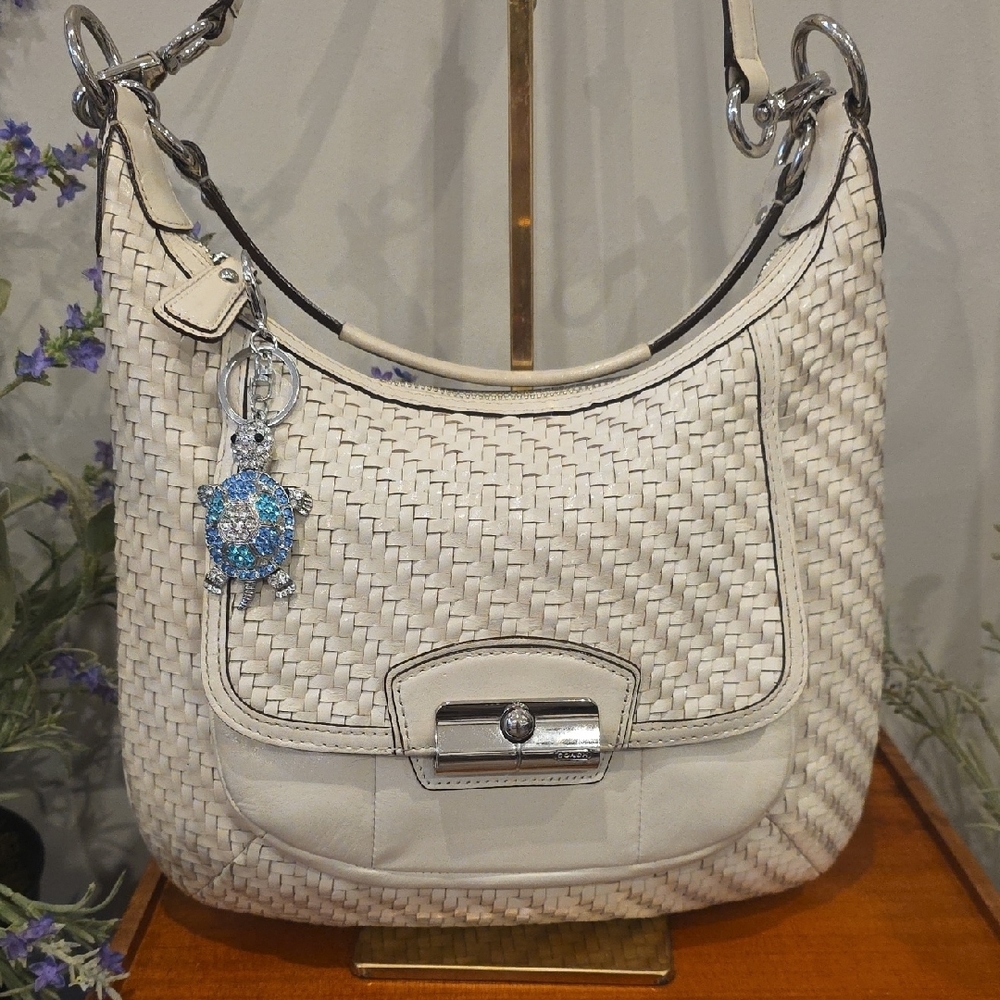 Coach Kristin In Creamy Basketweave Leather 2011 # 19314